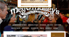 Desktop Screenshot of megomalleys.com